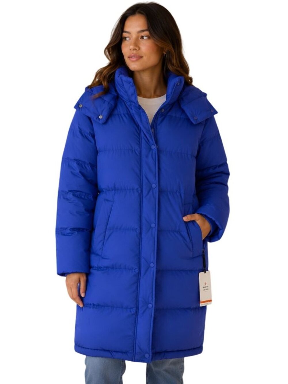 Lululemon Wonder puff Long Jacket in Psychic NWT - Size 2